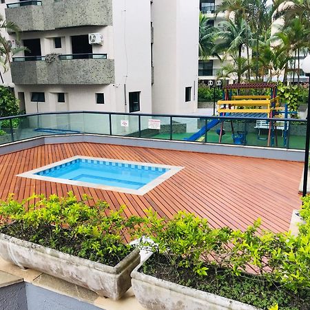 Apto A 2 Min A Pe Da Praia - Edificio Monte Carmel Guarujá Dış mekan fotoğraf